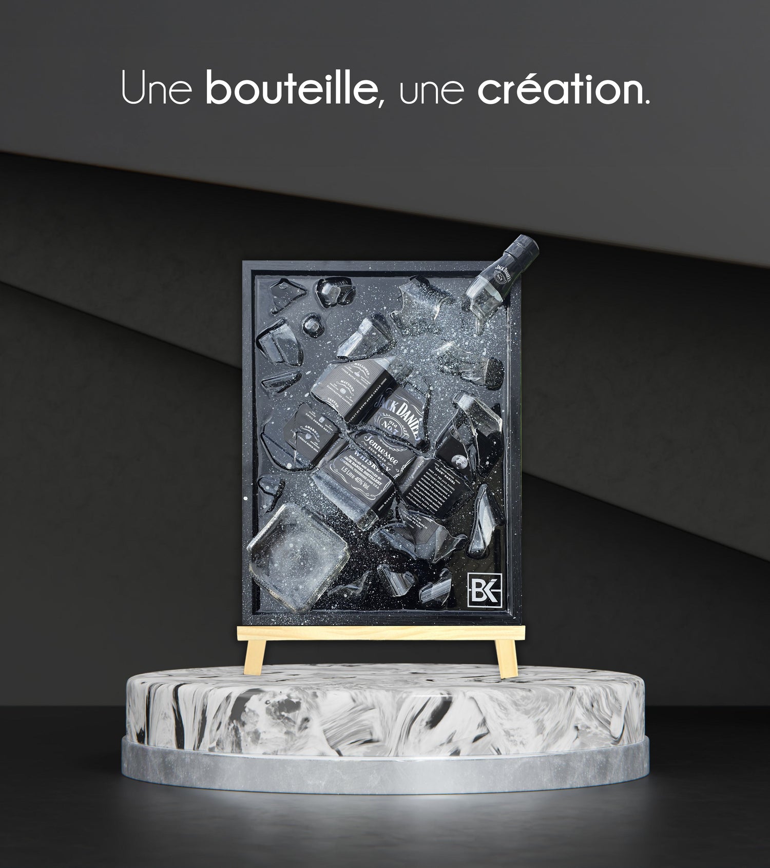 Nos cadres bouteilles disponibles