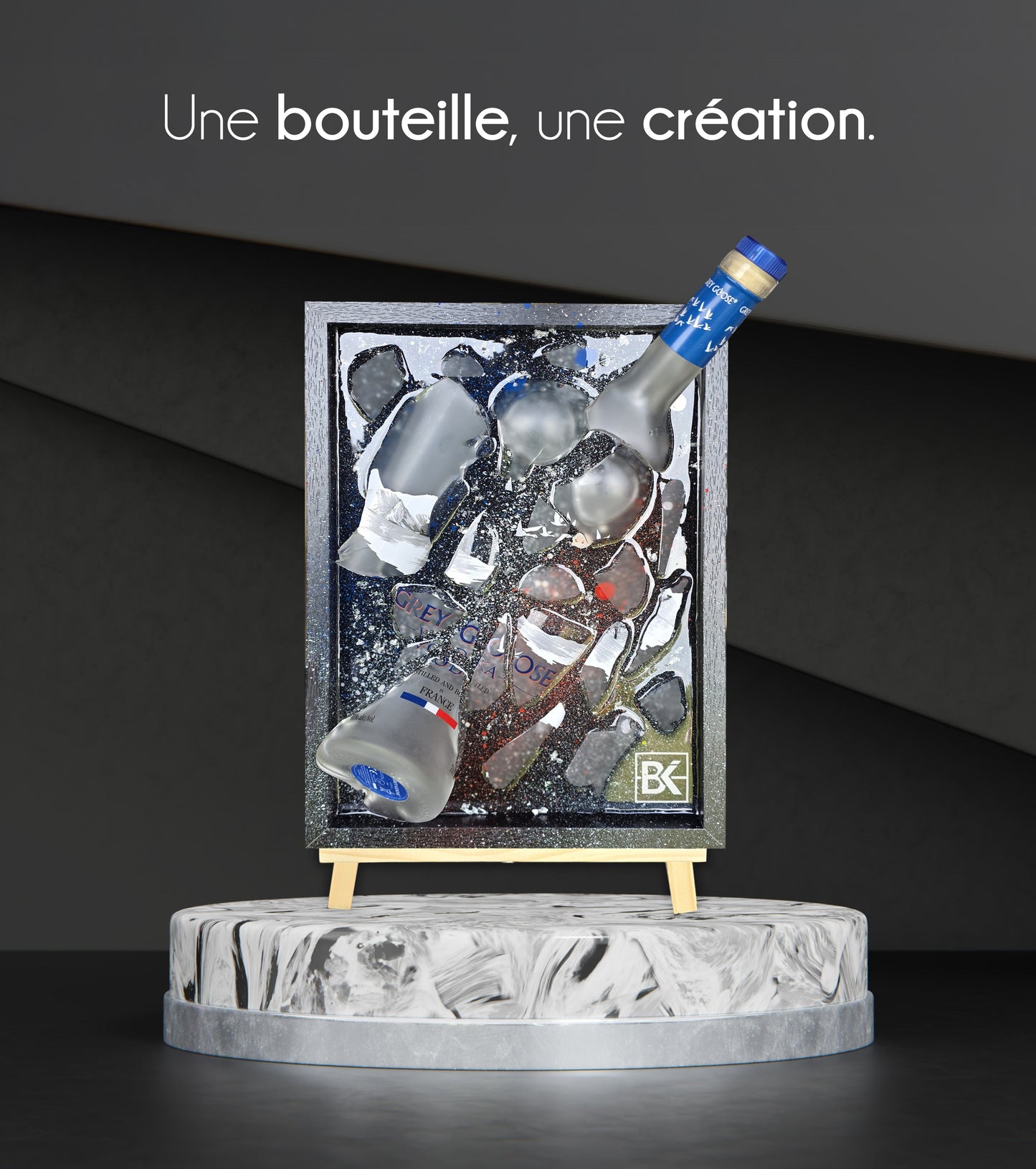 Grey Goose - 21 x 30cm